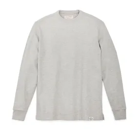 Waffle Knit Thermal Crewneck