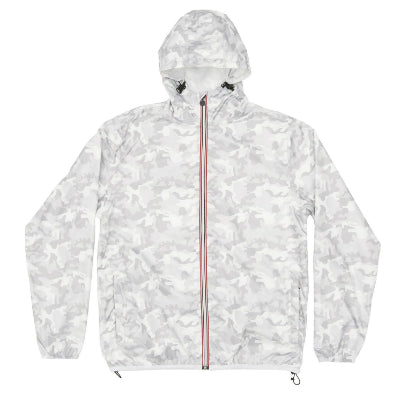 Women's Full Zip Printed Packable Jacket