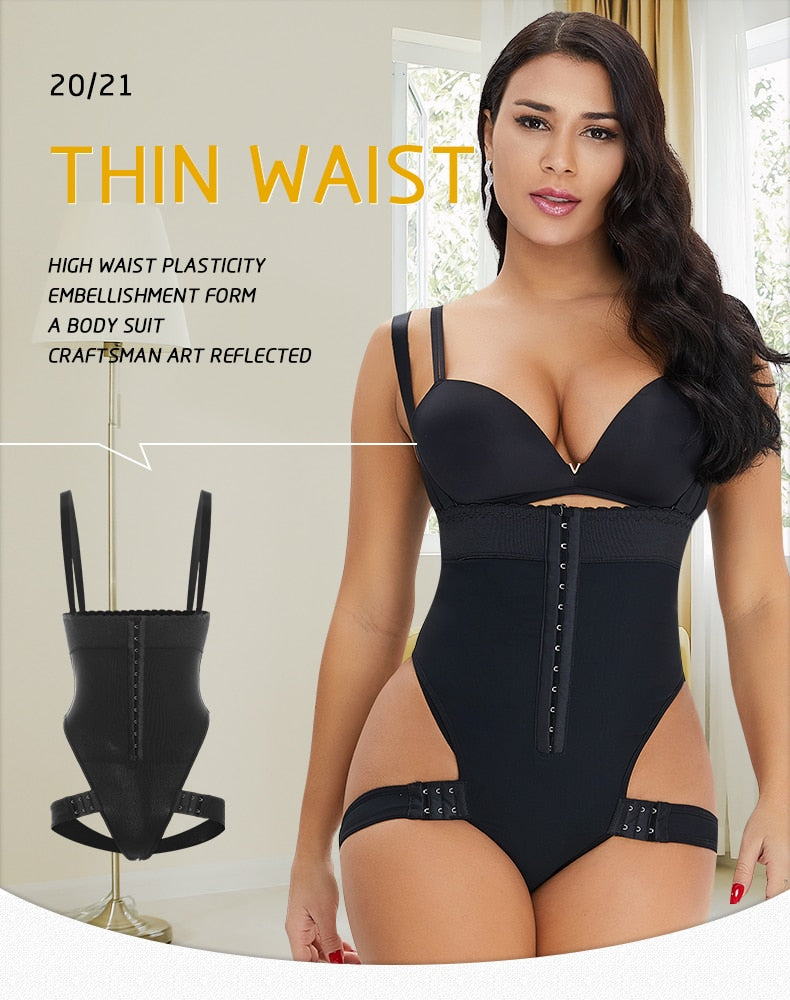 Women's Sexy Body Shaper Waist Trainer Tummy Corset Butt Lifter Panties